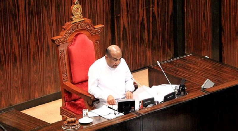 நெருக்கடிக்கு மத்தியில் சபாநாயகரால் அமலான முக்கிய சட்டம் 